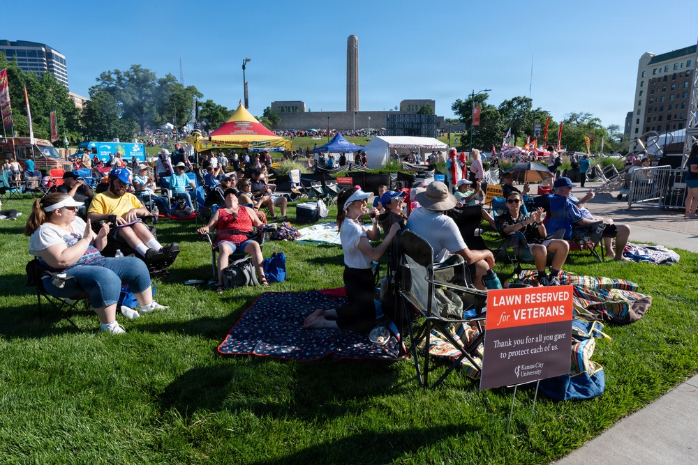 USAF bands perform in Kansas City during Memorial Day weekend
