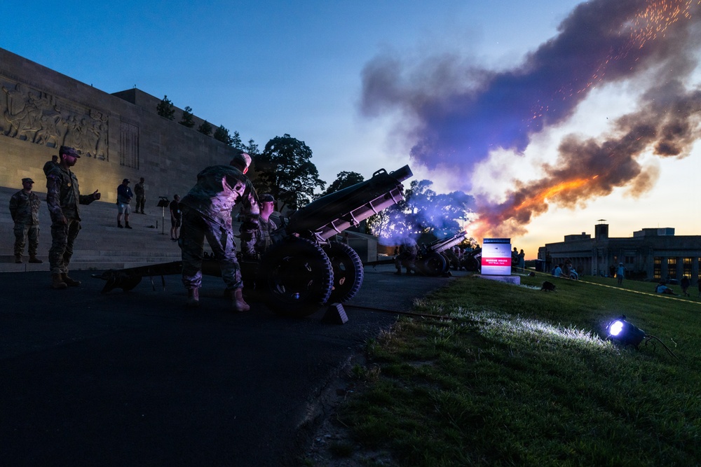 USAF bands perform in Kansas City during Memorial Day weekend