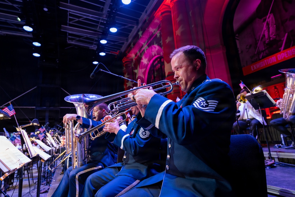 USAF bands perform in Kansas City during Memorial Day weekend
