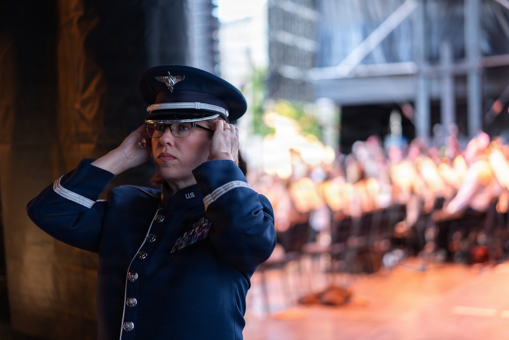 USAF bands perform in Kansas City during Memorial Day weekend