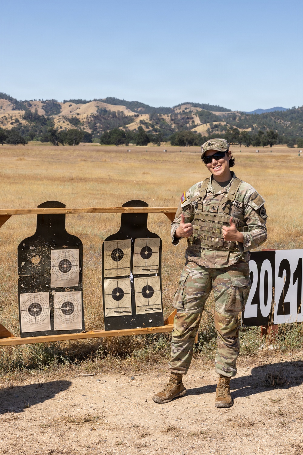 319th ESB conducts IWQ training at Fort Hunter Liggett
