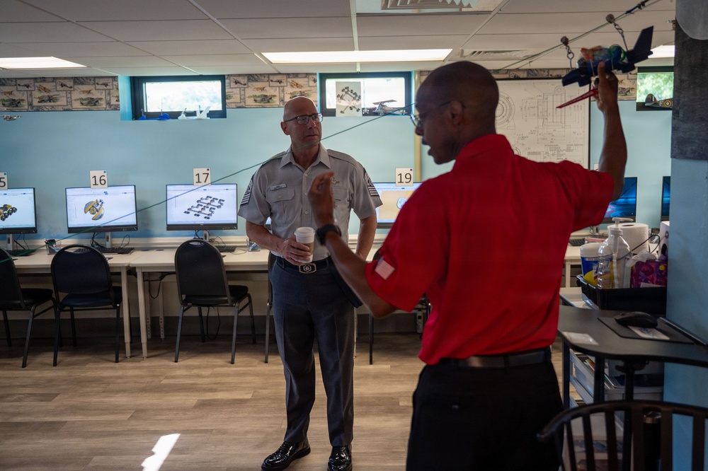 CMSSF visits Air University and STARBASE