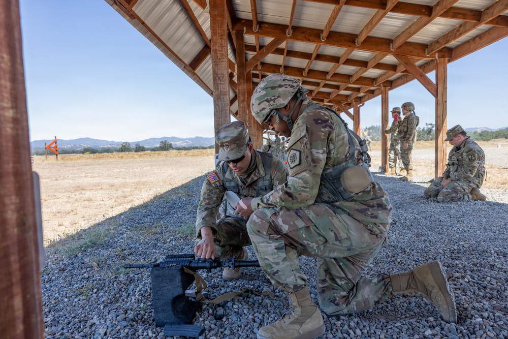 319th ESB conducts IWQ training at Fort Hunter Liggett