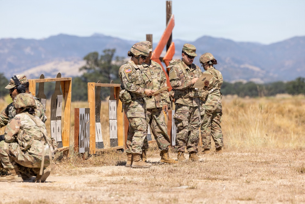 319th ESB conducts IWQ training at Fort Hunter Liggett
