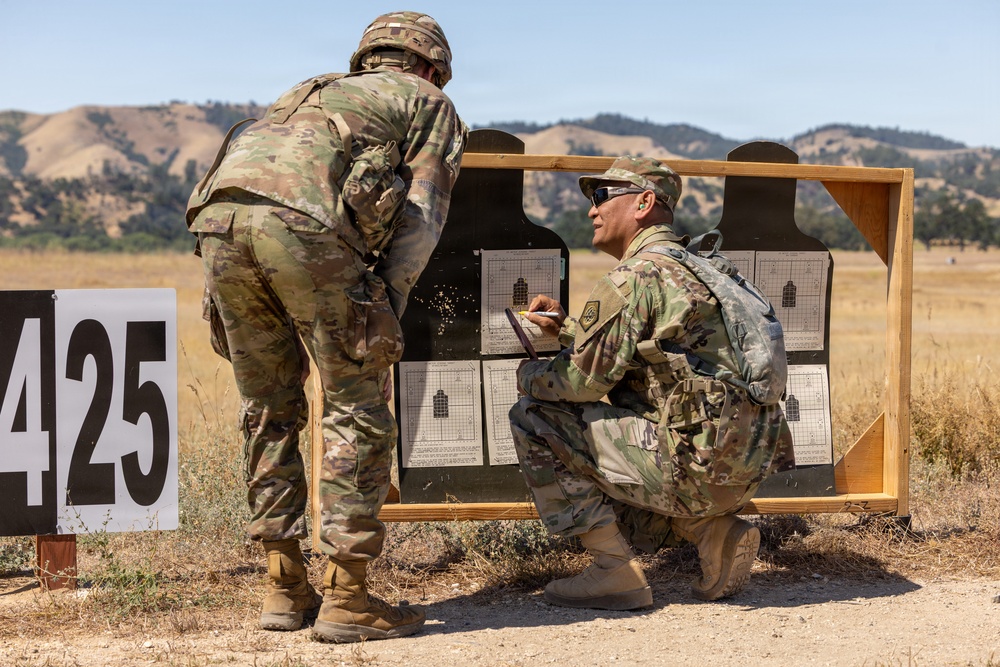 319th ESB conducts IWQ training at Fort Hunter Liggett