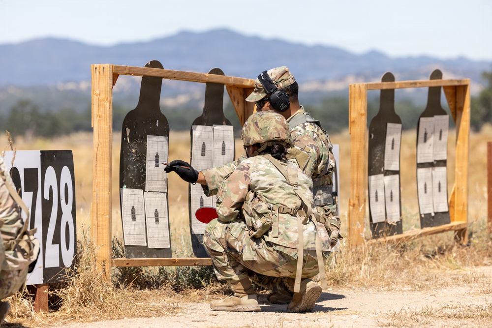 319th ESB conducts IWQ training at Fort Hunter Liggett