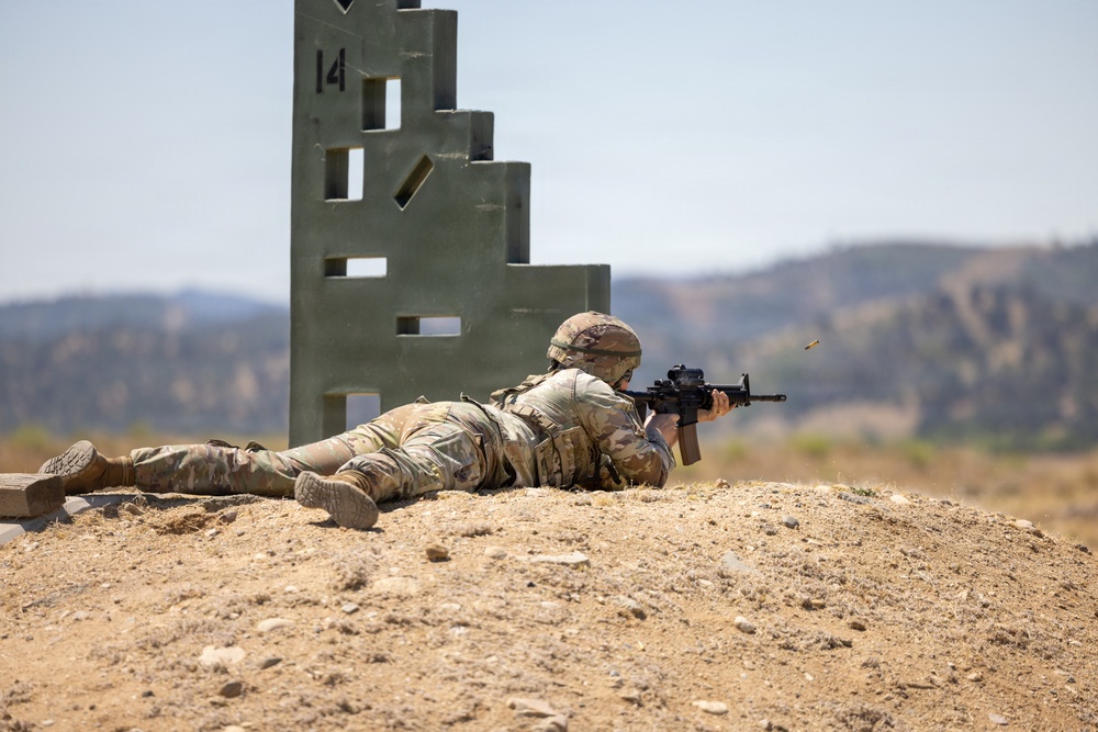 319th ESB conducts IWQ training at Fort Hunter Liggett