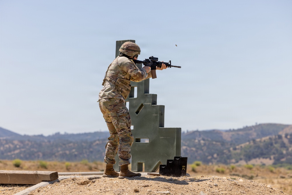 319th ESB conducts IWQ training at Fort Hunter Liggett