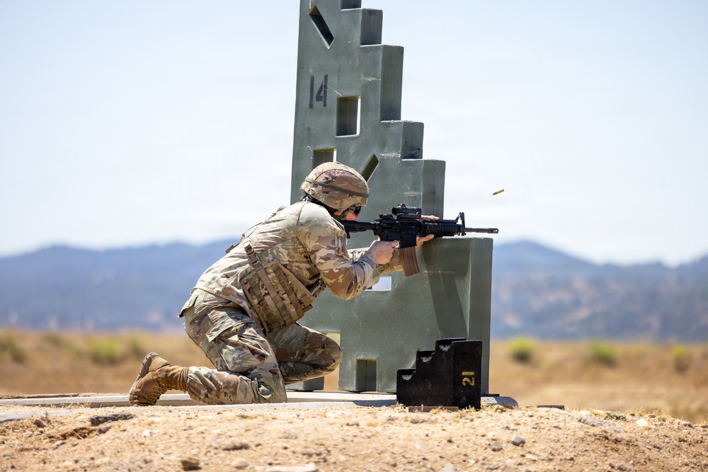 319th ESB conducts IWQ training at Fort Hunter Liggett