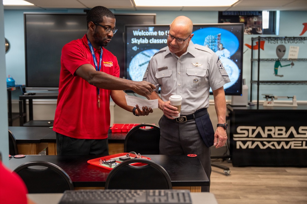 CMSSF visits Air University and STARBASE