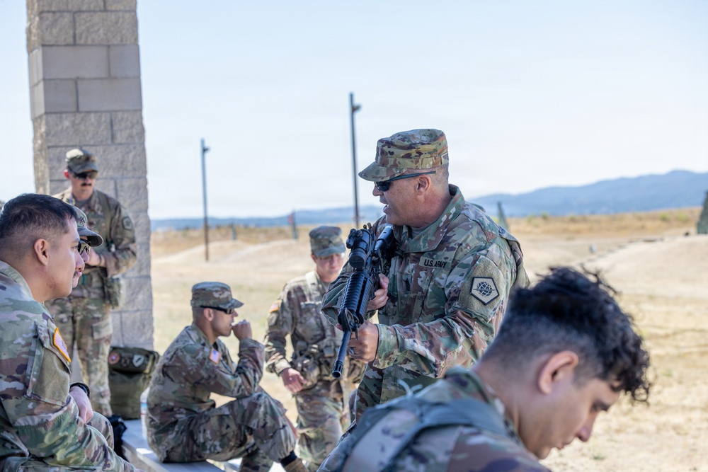 319th ESB conducts IWQ training at Fort Hunter Liggett