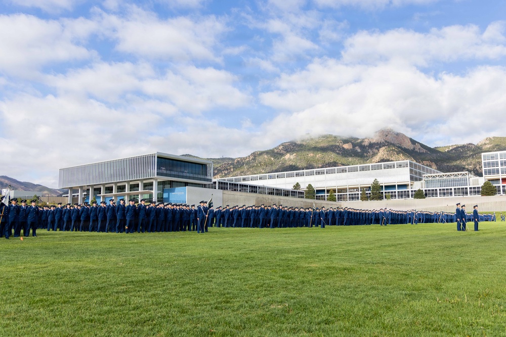 U.S. Air Force Academy holds Commandant of Cadets change of command ceremony