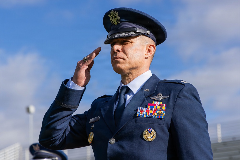 U.S. Air Force Academy holds Commandant of Cadets change of command ceremony