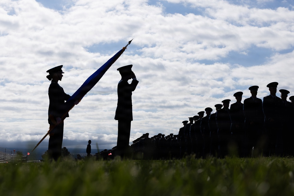 U.S. Air Force Academy holds Commandant of Cadets change of command ceremony