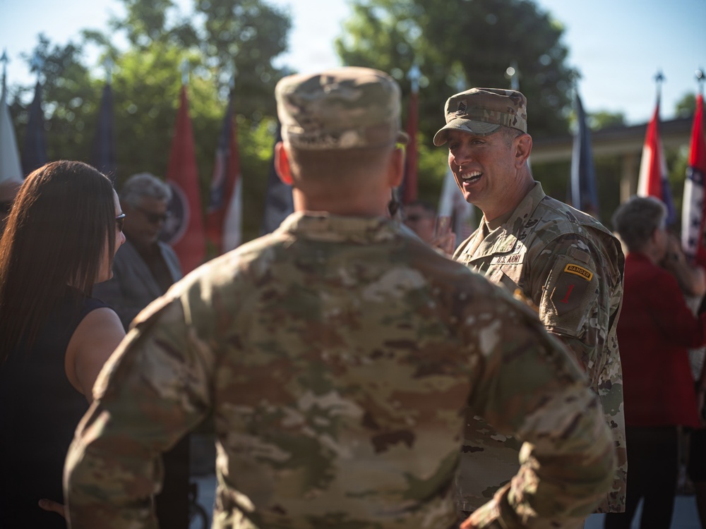 1st Infantry Division Change of Responsibility Ceremony