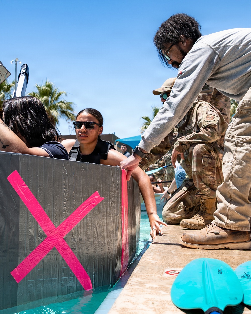 56th CES’s Annual Boat Regatta tests mission-ready engineering concepts