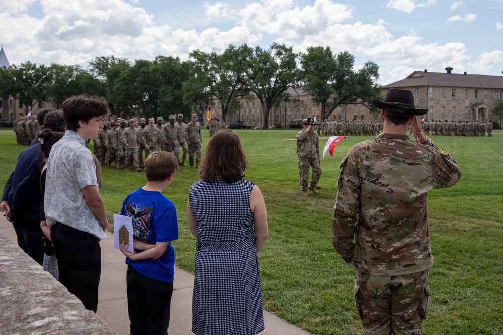5th Squadron, 4th Cavalry Regiment Change of Command
