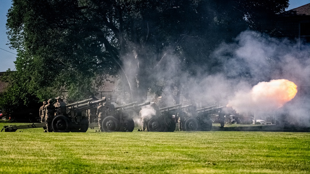 1st Infantry Division Change of Responsibility Ceremony