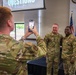 Chief Master Sgt. of the Air Force David R. Wolfe visits Scott Air Force Base