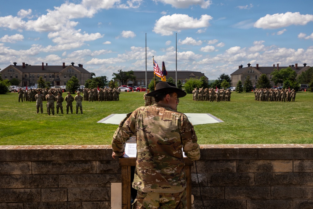 5th Squadron, 4th Cavalry Regiment Change of Command