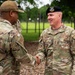 Chief Master Sgt. of the Air Force David R. Wolfe visits Scott Air Force Base