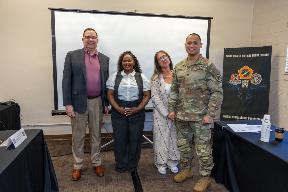 505th Signal Brigade Hosts Civilian Professional Development Workshop