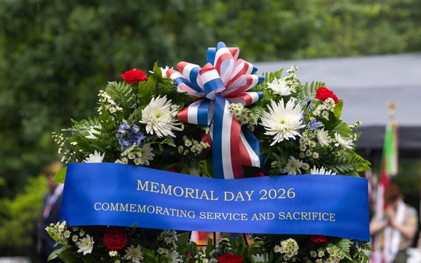2026 Memorial Day Wreath Laying Ceremony