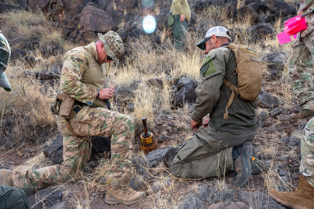 Kirtland EOD partners with Pueblo of Acoma to clear WWII-era ordinance