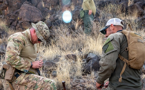 Kirtland EOD partners with Pueblo of Acoma to clear WWII-era ordinance