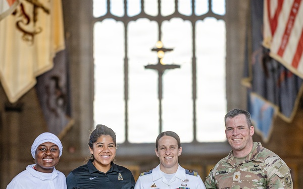 Members of the USMA Class of 2026 Receive Honors during Pershing Award Ceremony