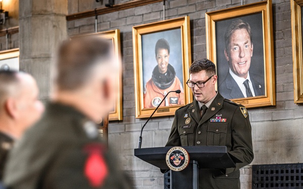 Members of the USMA Class of 2026 Receive Honors during Pershing Award Ceremony