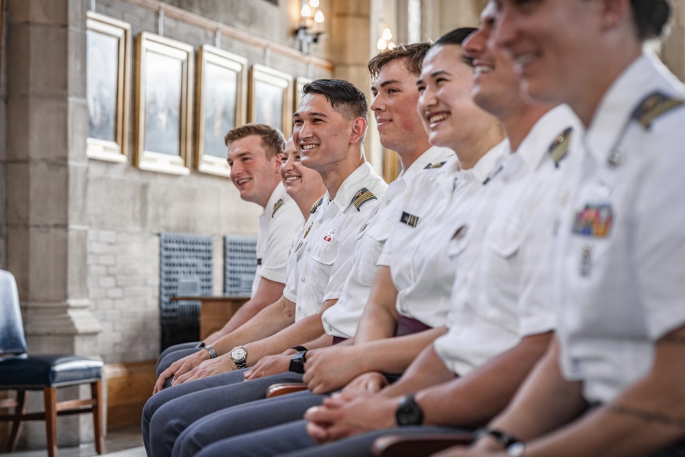 Members of the USMA Class of 2026 Receive Honors during Pershing Award Ceremony