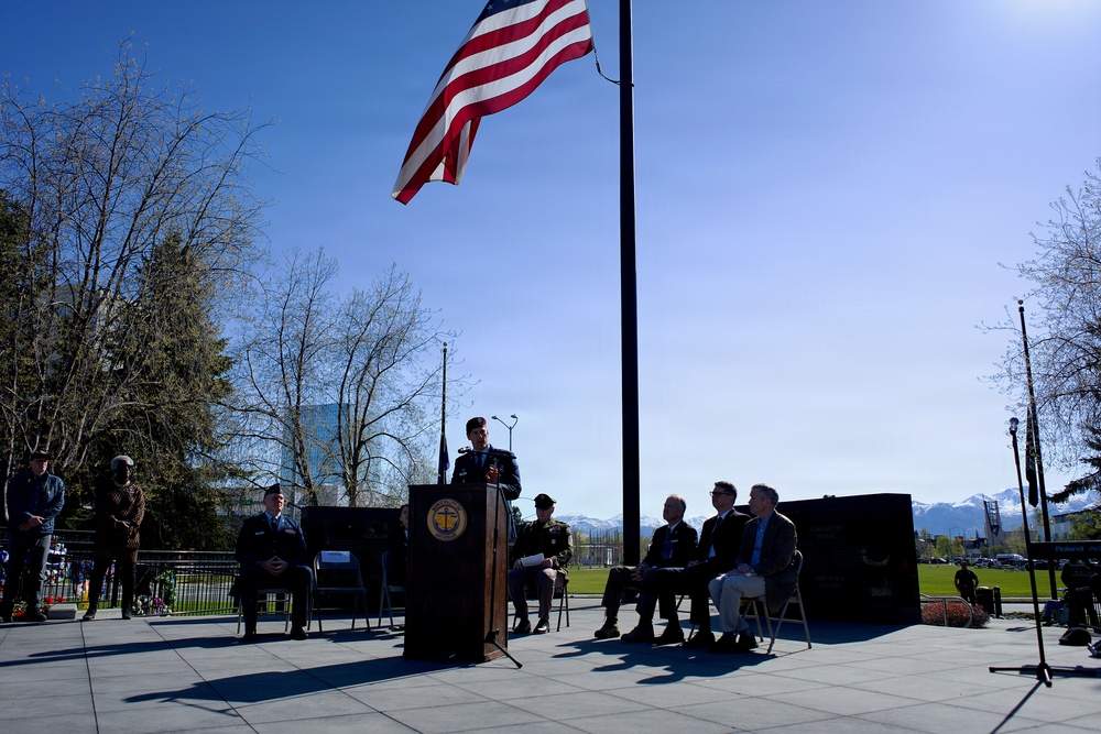 Alaska Department of Military &amp;amp; Veterans Affairs integral part of Anchorage Memorial Day Ceremony