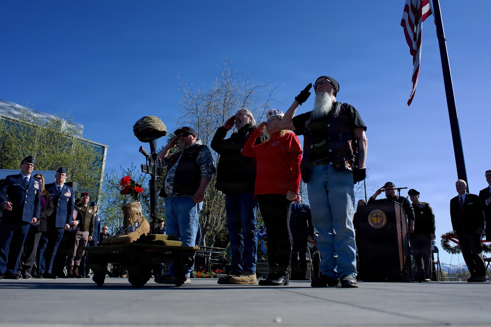 Alaska Department of Military &amp;amp; Veterans Affairs integral part of Anchorage Memorial Day Ceremony