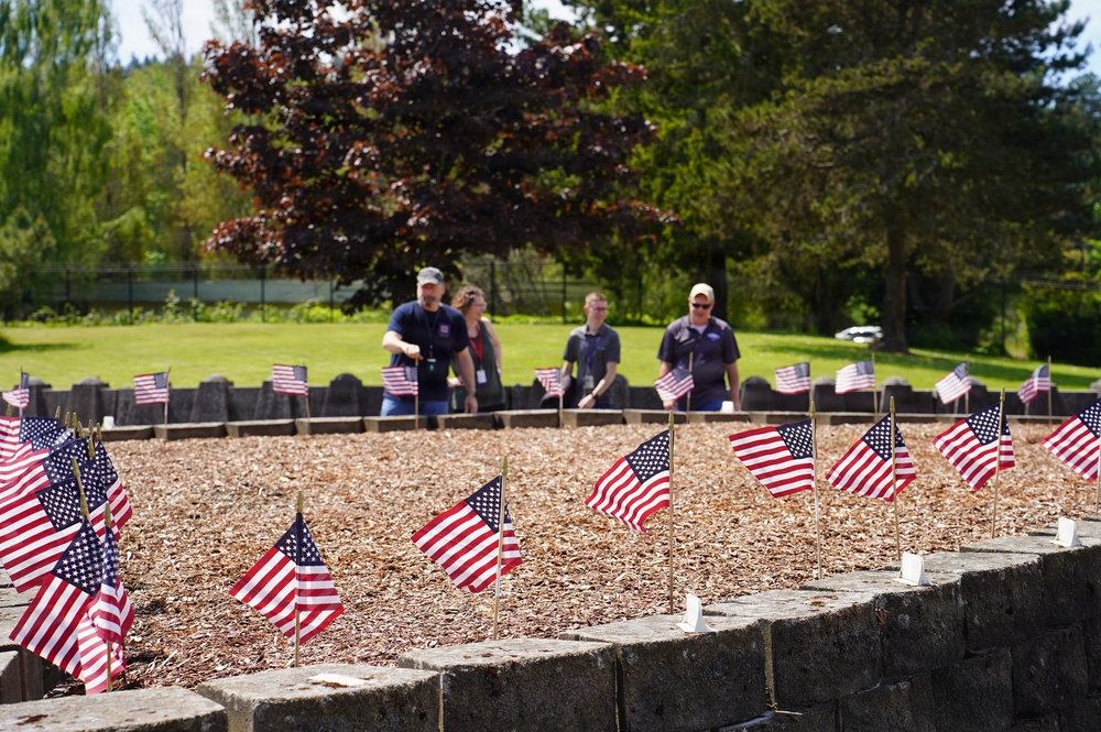 2026 NUWC Division, Keyport Memorial Day Flag Placement Event