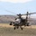 U.S. Army AH-64 Apache Attack Helicopter Conducts Low-Level Flight Over High Desert Training Range