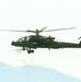 AH-64 Apache Attack Helicopter Fires Weapons During Live-Fire Exercise