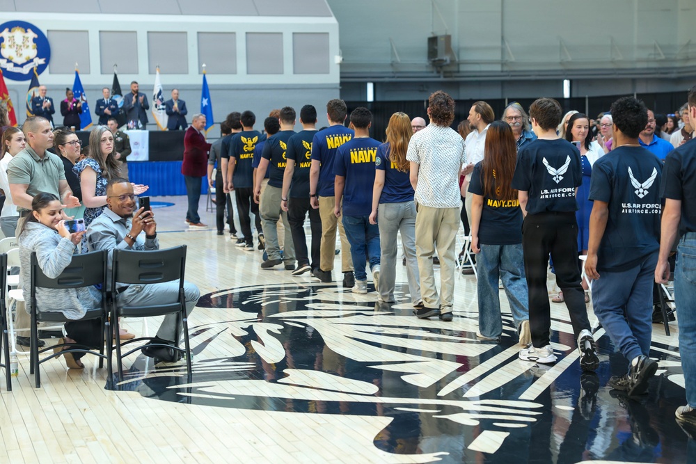 NTAG New England Future Sailors Recognized during Our Community Salutes Ceremony