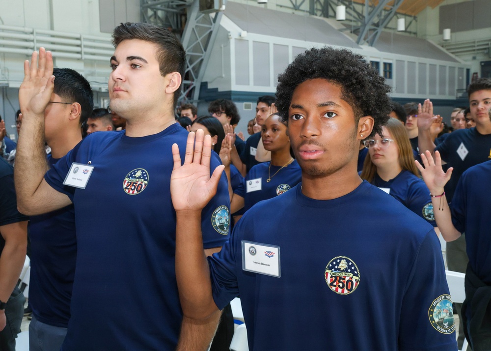 NTAG New England Future Sailors Recognized during Our Community Salutes Ceremony