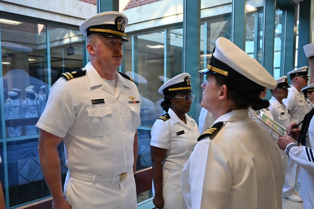 Navy Medicine Readiness and Training Command New England Conducts Whites Inspection