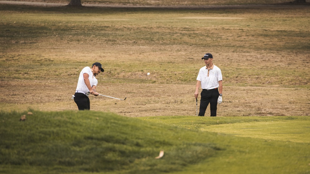 I MIG Marines compete in the HMMR Golf Tournament