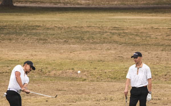 I MIG Marines compete in the HMMR Golf Tournament