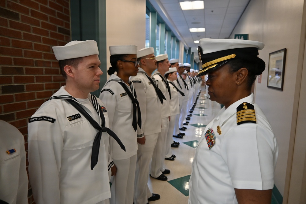 Navy Medicine Readiness and Training Command New England Conducts Whites Inspection
