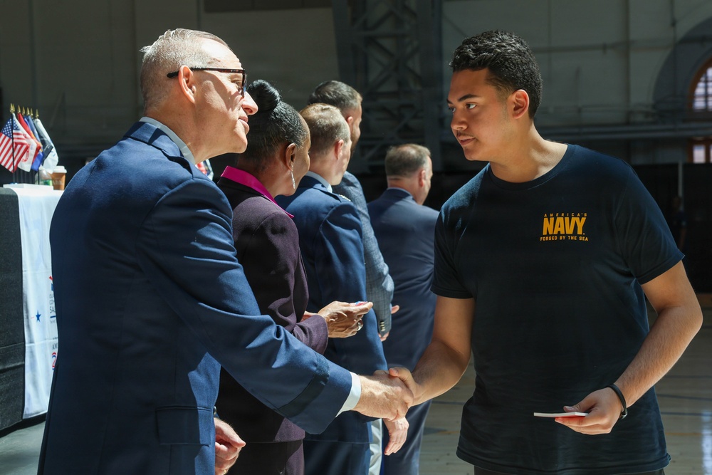 NTAG New England Future Sailors Recognized during Our Community Salutes Ceremony