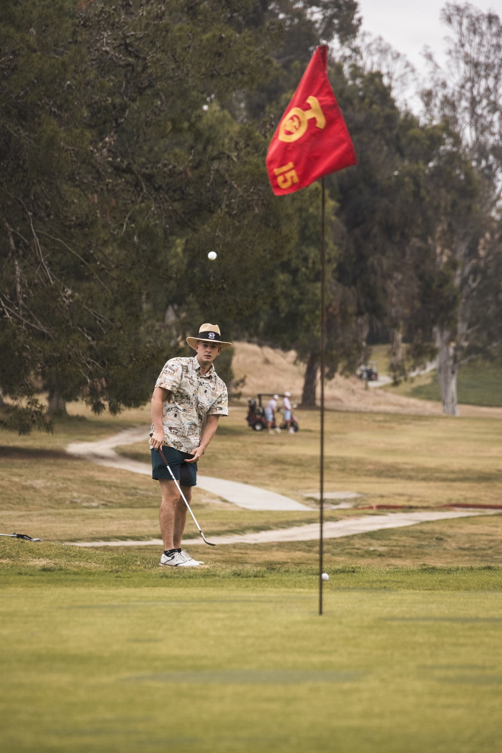 I MIG Marines compete in the HMMR Golf Tournament