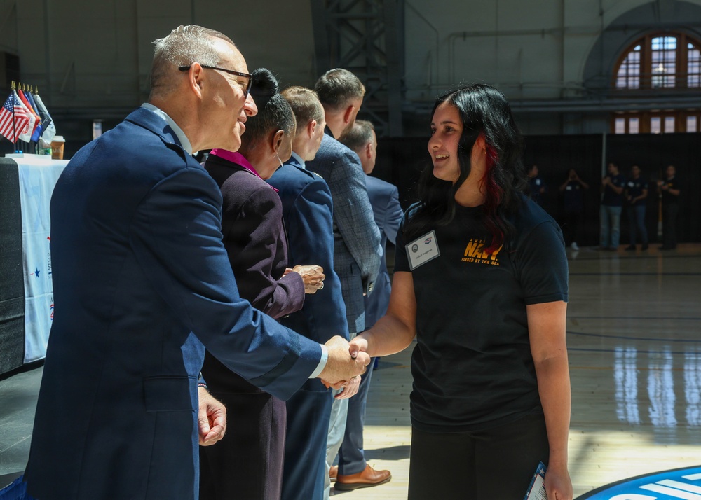 NTAG New England Future Sailors Recognized during Our Community Salutes Ceremony