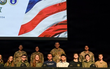 Sauk Rapids-Rice High School Celebrates Enlisting Classmates
