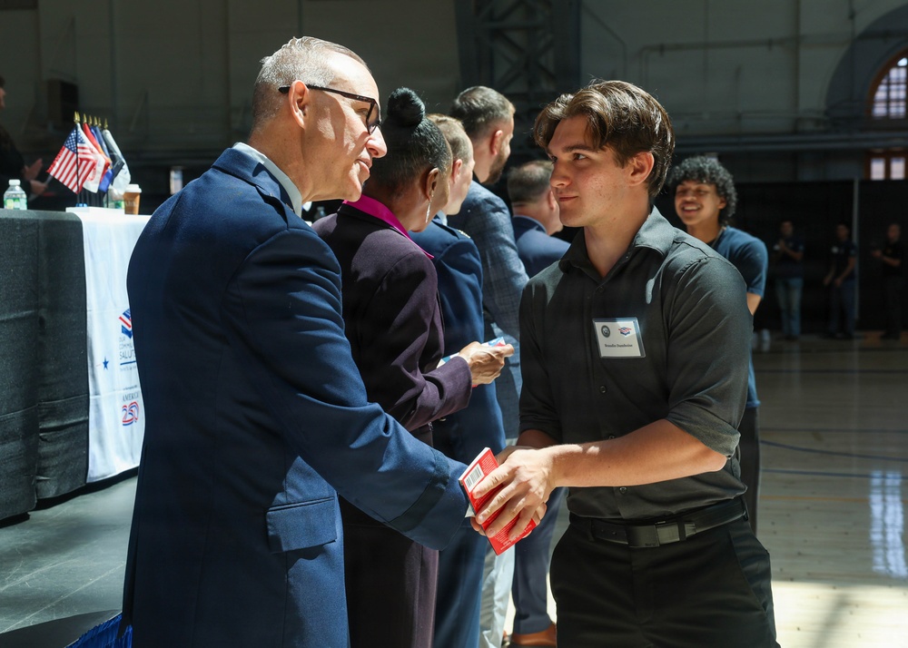 NTAG New England Future Sailors Recognized during Our Community Salutes Ceremony