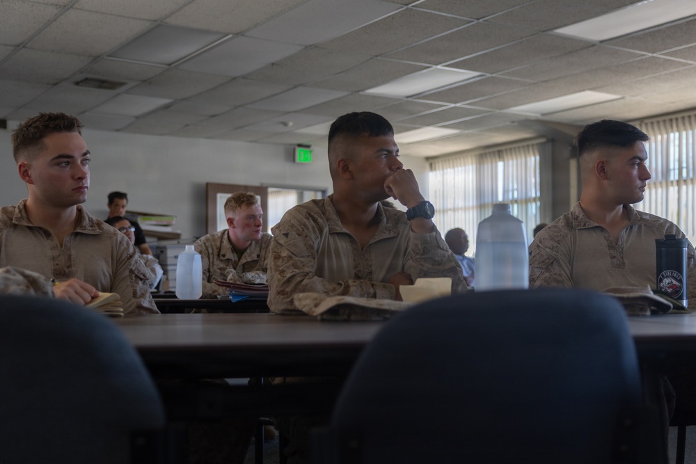 U.S. Marines participate in Attack Drone Operator Course