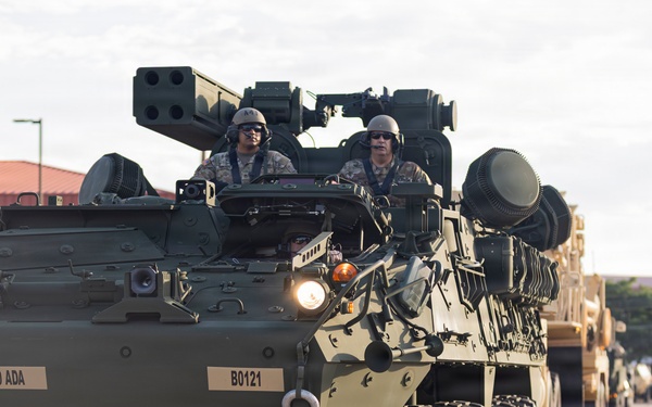 Fort Sill Soldiers and Marines Participates in Armed Forces Day Parade